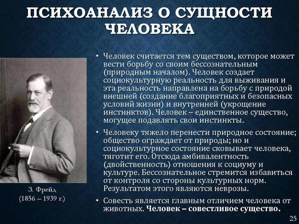 Психоанализ как метод психотерапии