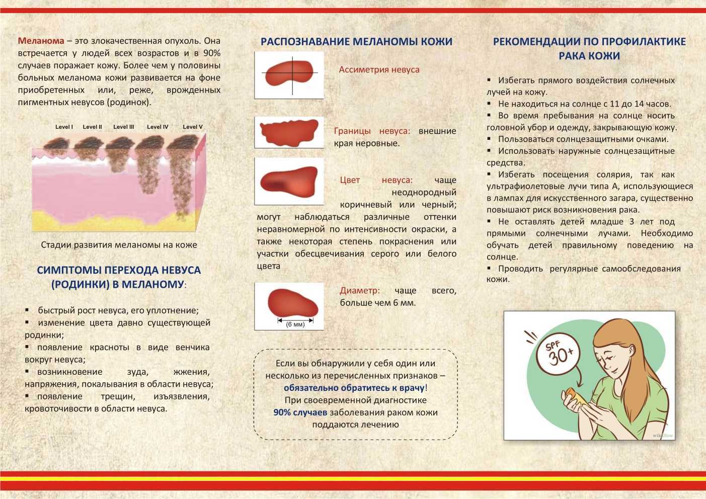 Виды Раков Кожи Фото
