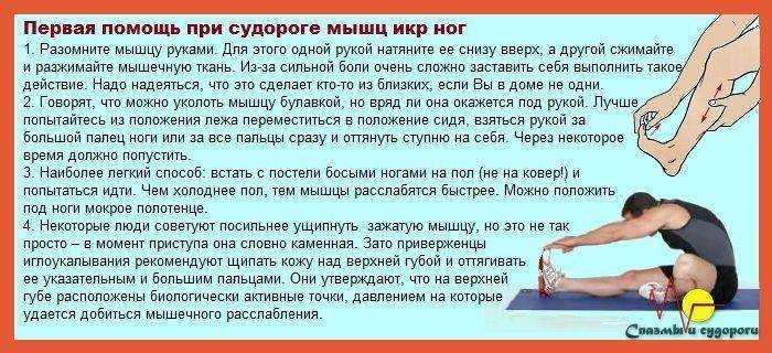 Судороги в ногах
