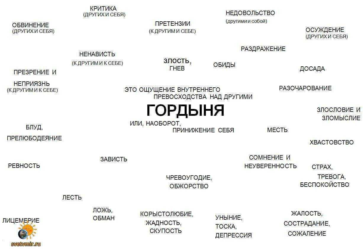 Грех гордыни | психосома