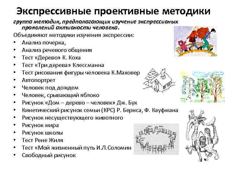 Проективная диагностика личности