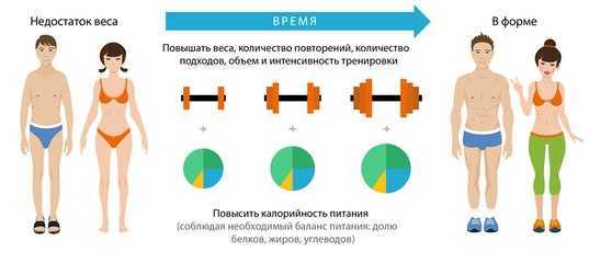 Дефицит веса. Недостаток веса. Недостаточный вес. Недостаток массы тела.