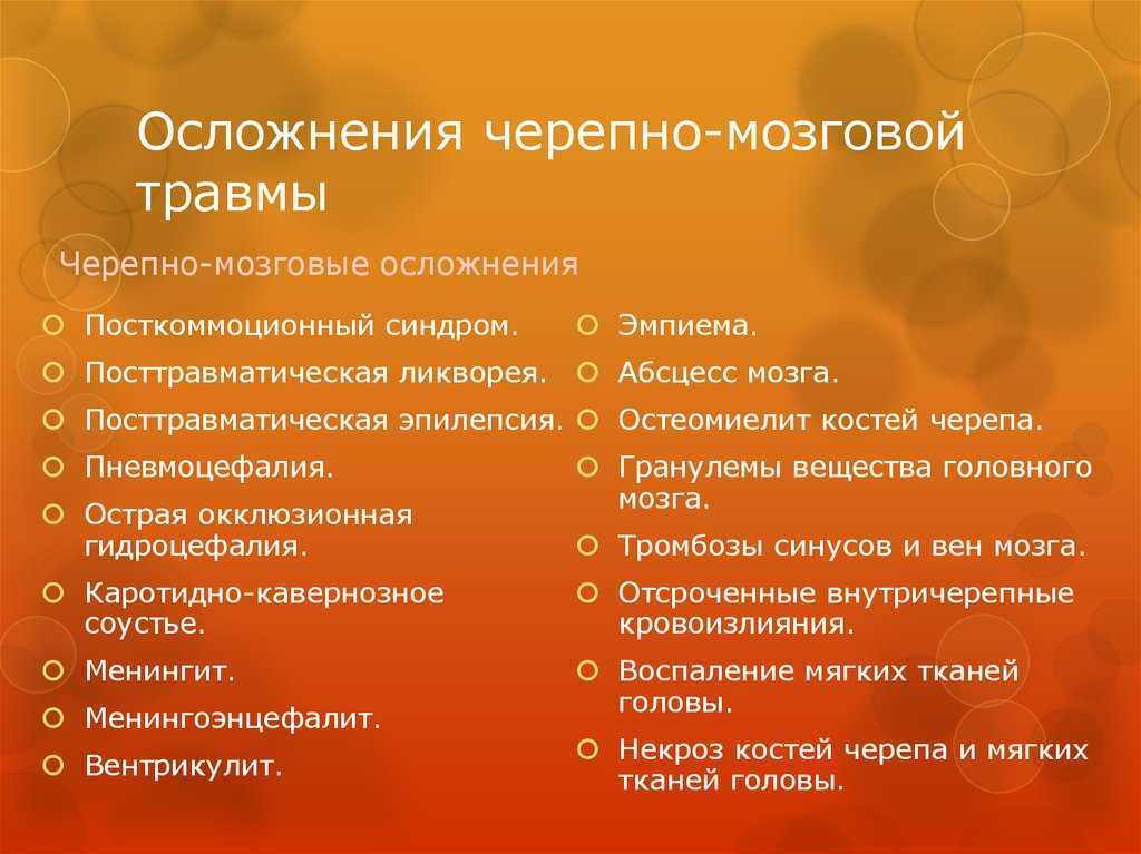 Ушиб головного мозга