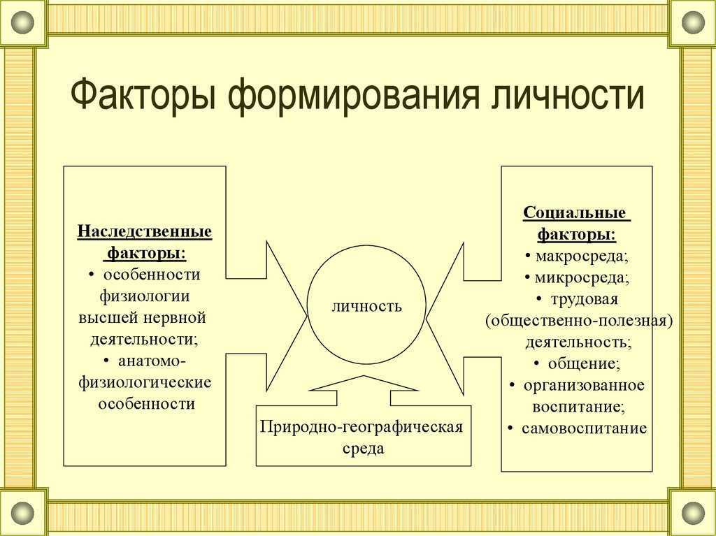 Формирование и воспитание личности, процесс становления индивидуальности