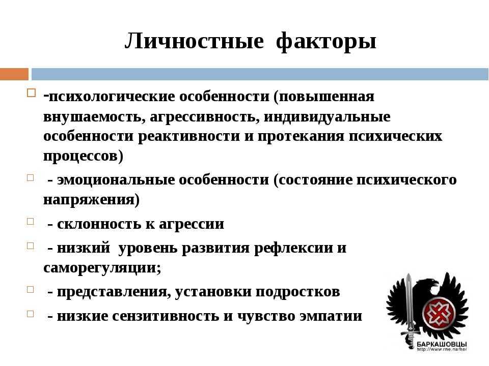 Внушение. факторы, усиливающие и снижающие эффект внушения, учебное пособие