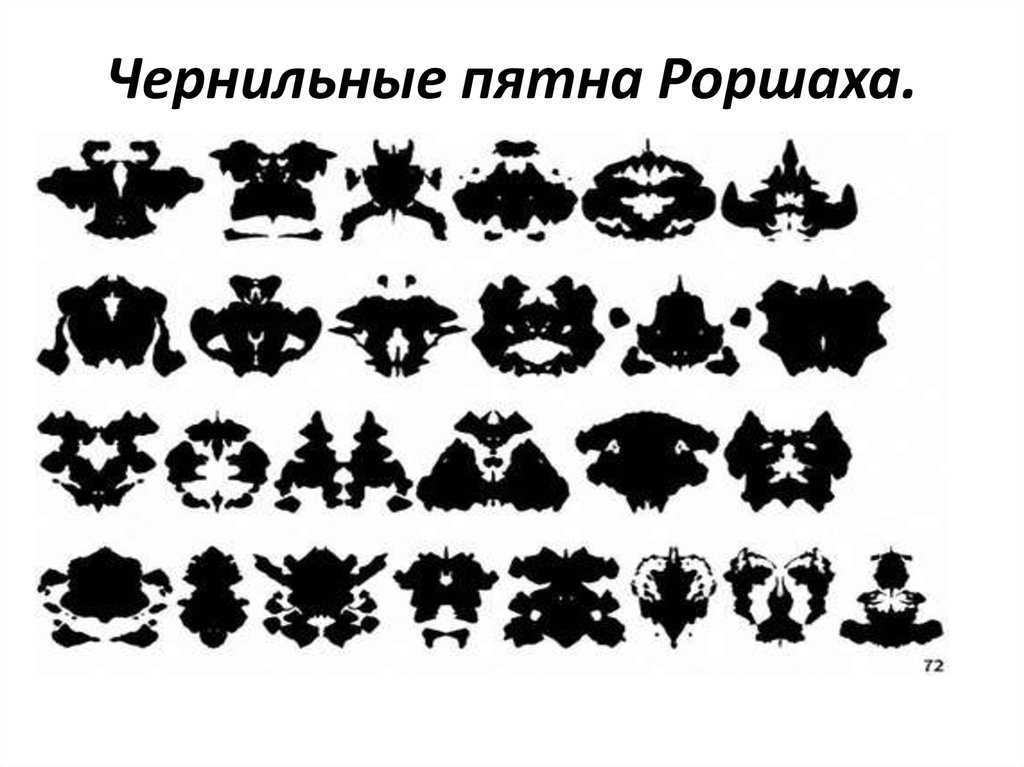 Тест роршаха: карточки и расшифровка