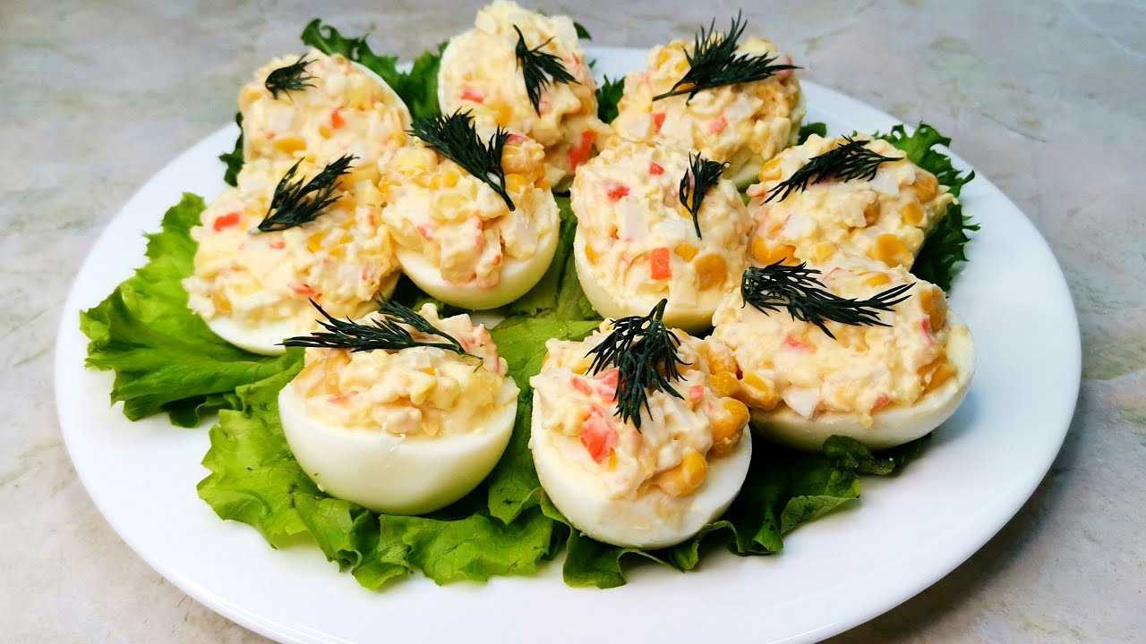 Яйца фаршированные разными начинками. 12 простых и очень вкусных рецептов