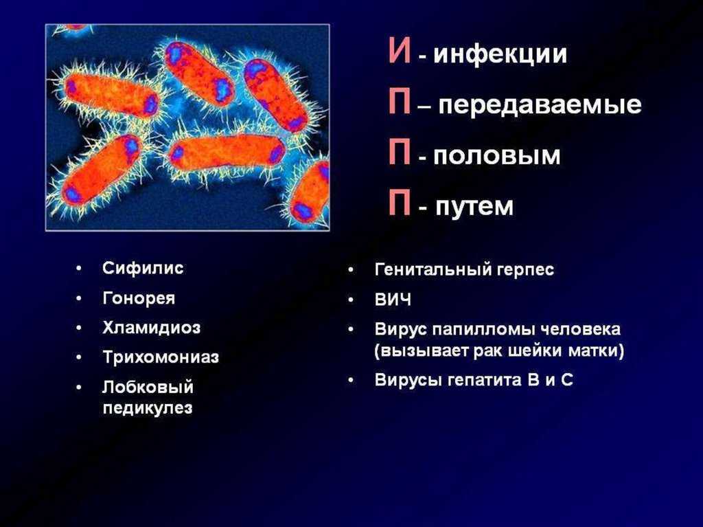 Заболевания передающиеся пол путем презентация