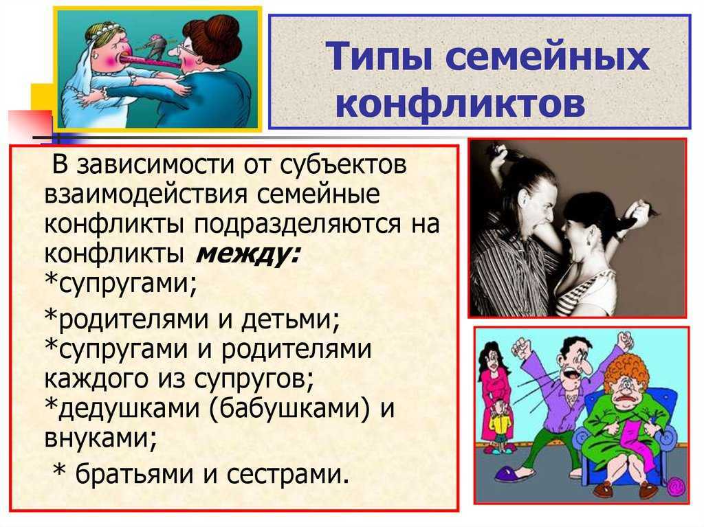 Семейные конфликты, причины и пути разрешения – любовь и семья