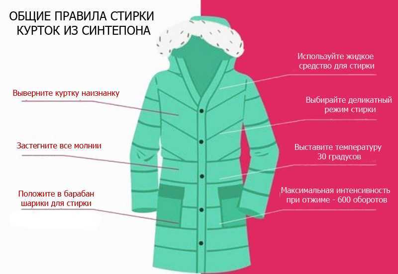 Чистим пуховик дома правильно: машинная, ручная стирка и другие способы